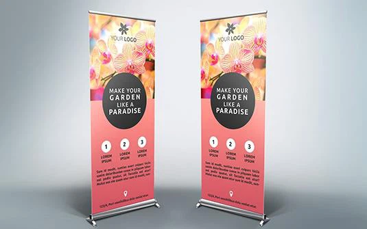 Dye Sublimation Black Back Banner Fabric