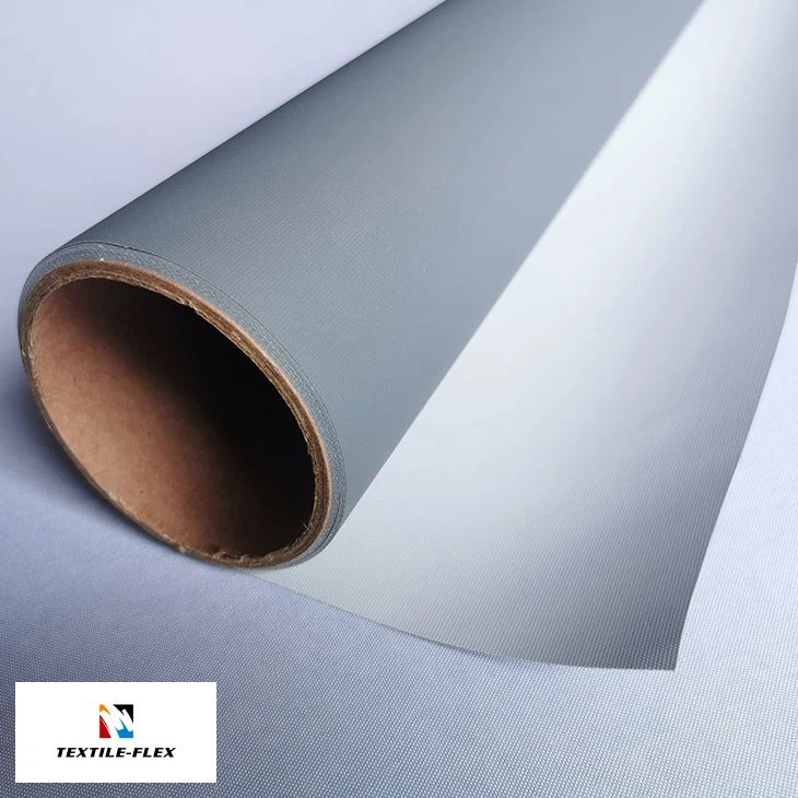 Stay Flat Grey Back Fabric Banner