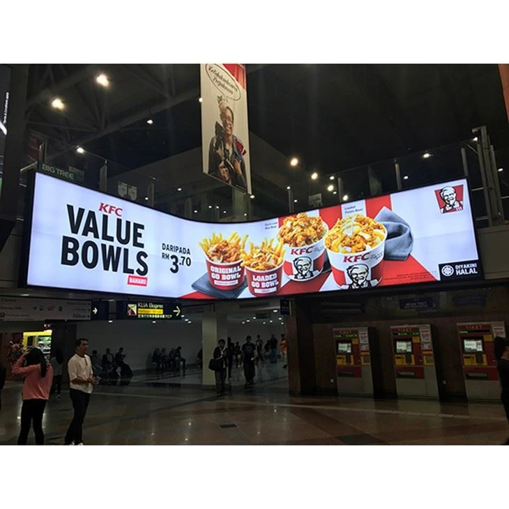 5M Width PVC Free Backlit Fabric
