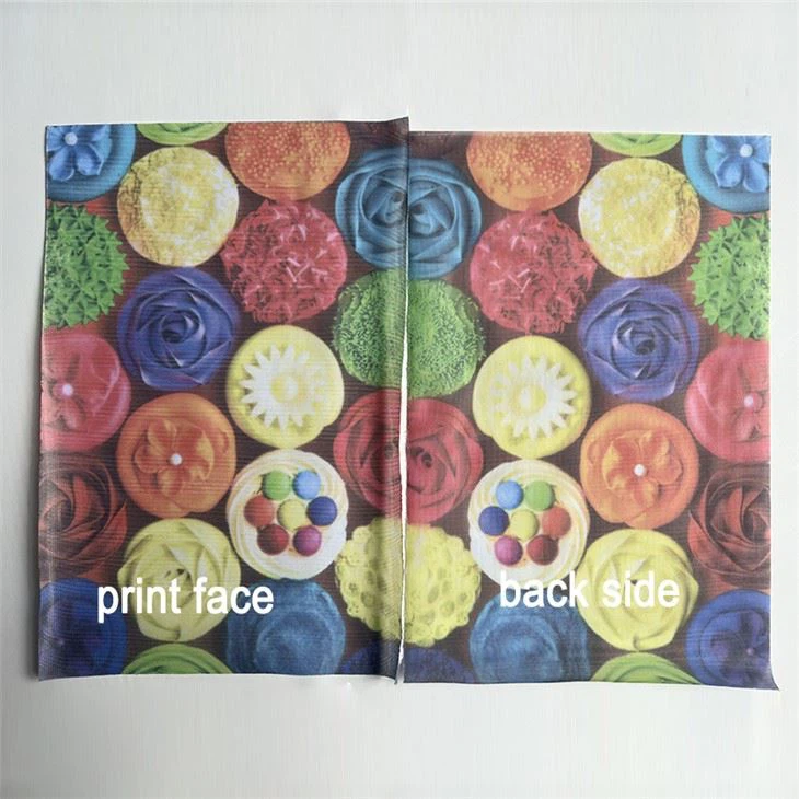 Flag Fabric Banner with Paper Liner