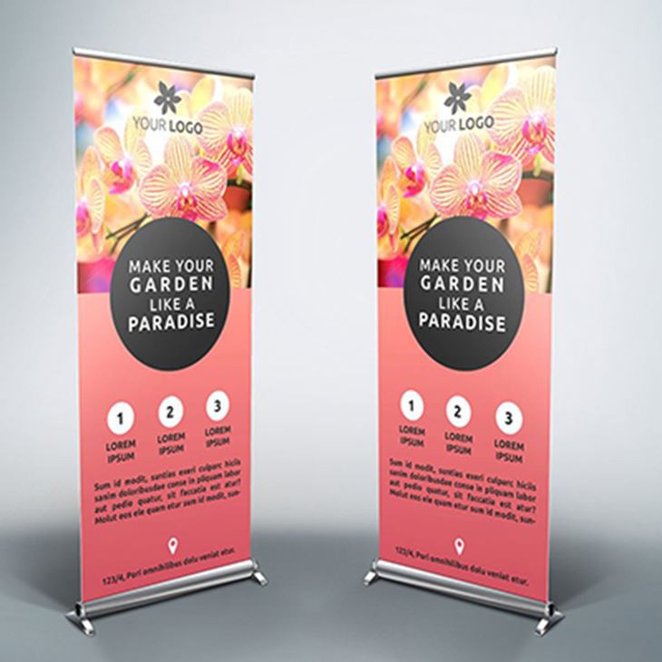 Black Back Blockout Display Fabric